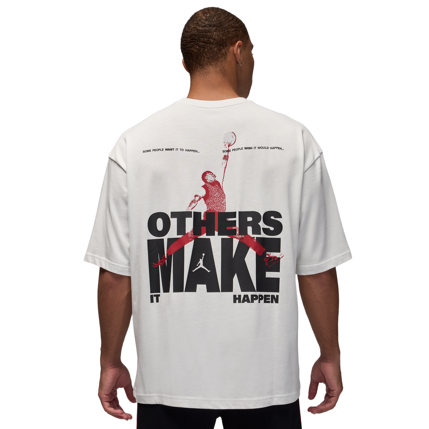 Jordan MJ Reissue Oversized Short Sleeve Crew CLD - Men's - Summit White/Summit White