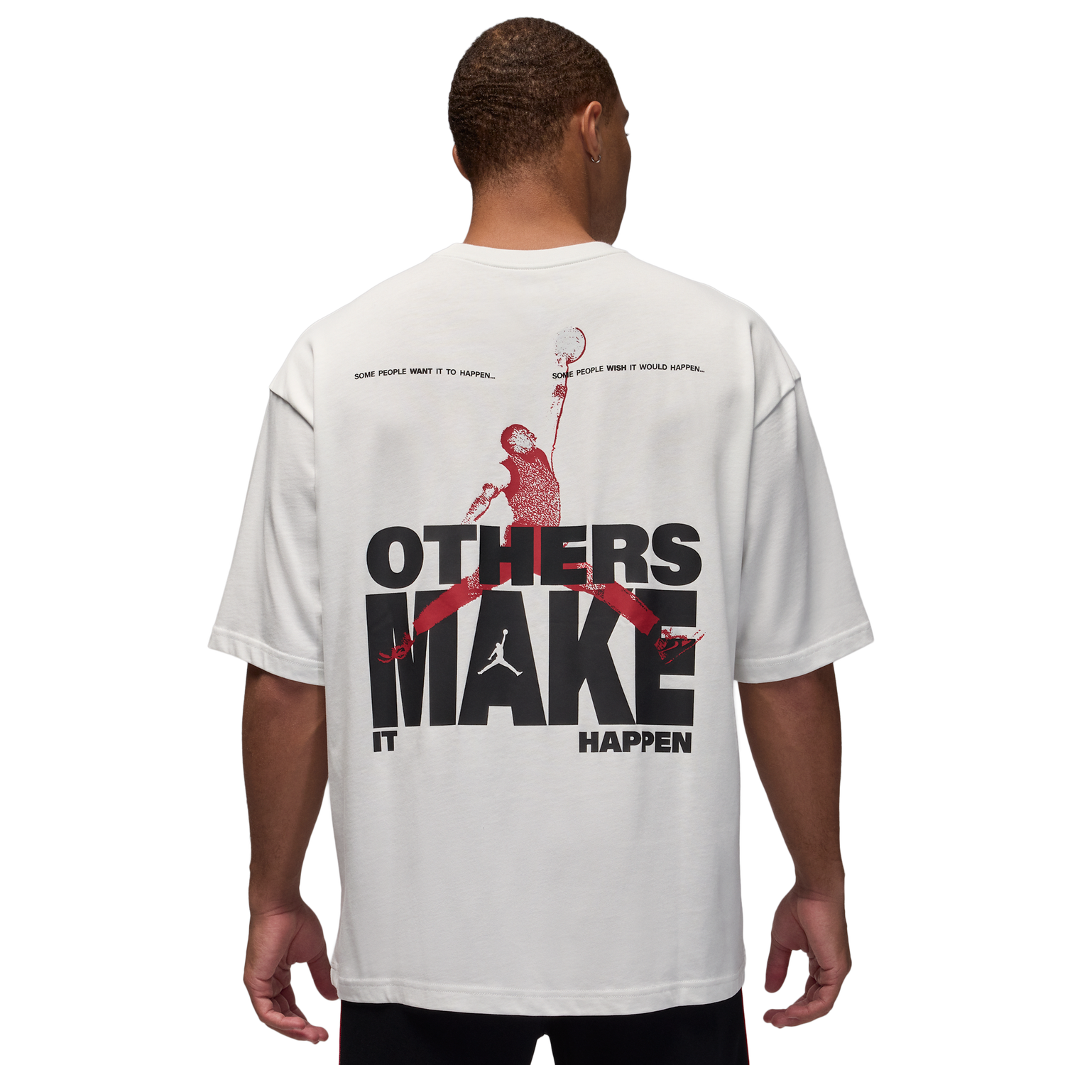 Jordan MJ Reissue Oversized Short Sleeve Crew CLD - Men's - Summit White/Summit White