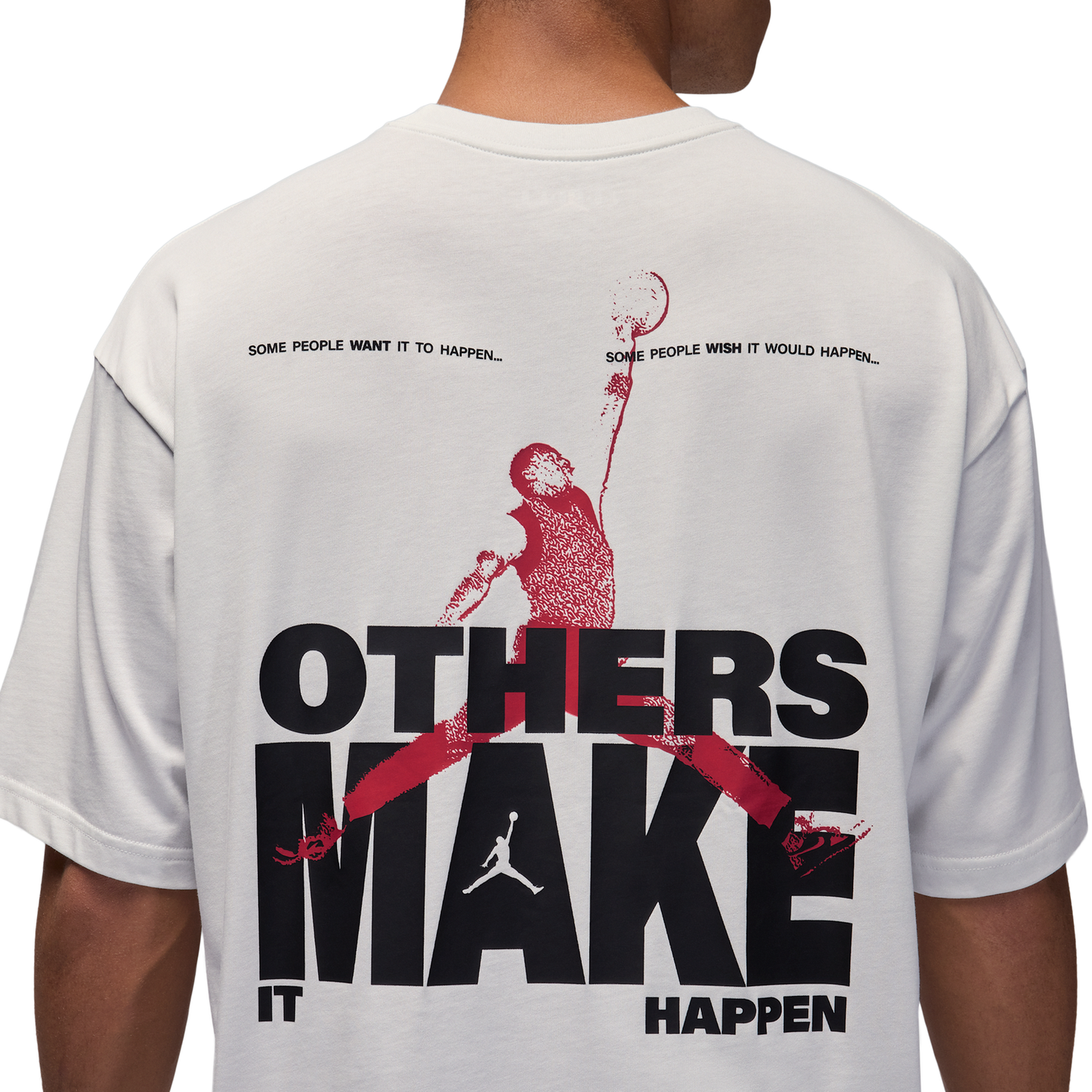 Jordan MJ Reissue Oversized Short Sleeve Crew CLD - Men's - Summit White/Summit White