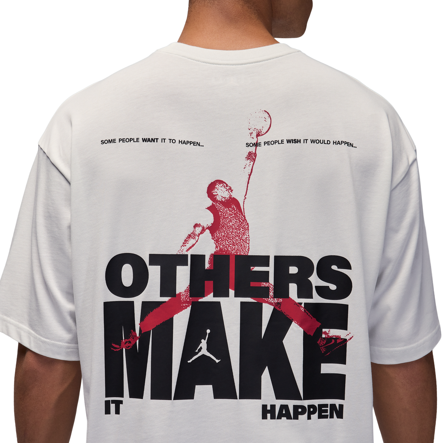 Jordan MJ Reissue Oversized Short Sleeve Crew CLD - Men's - Summit White/Summit White