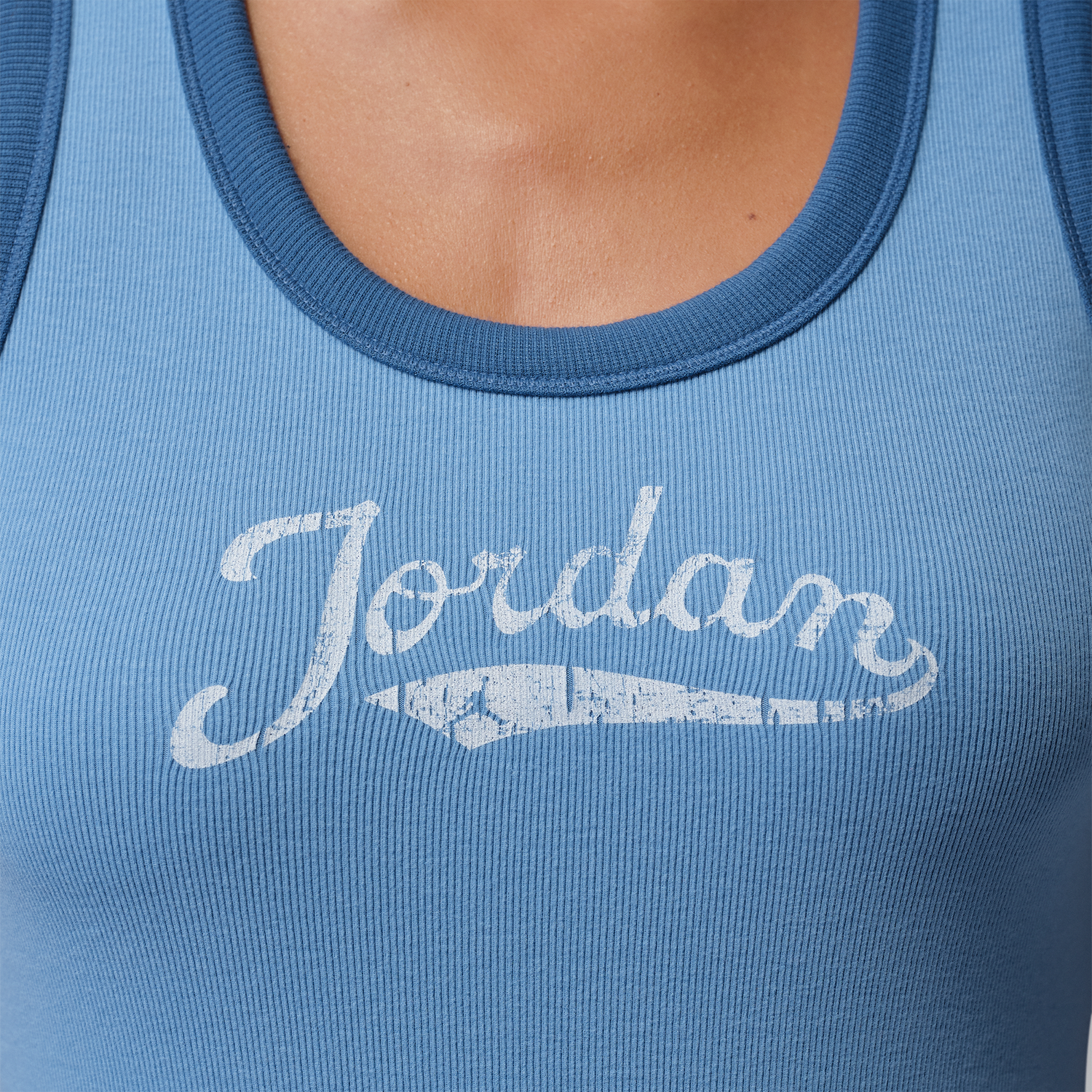 Jordan Brooklyn Tank Dress GFX - Women's - Blue Beyond/True Blue/White