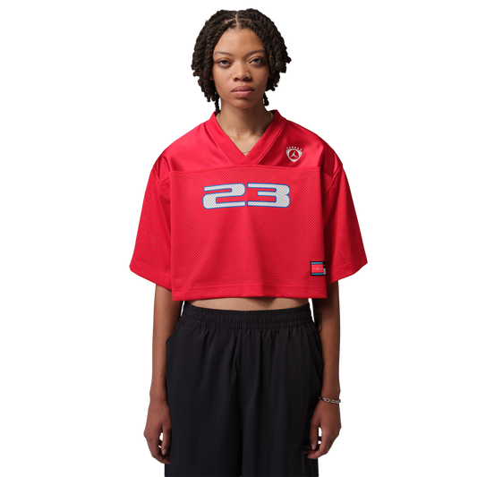 Jordan Brooklyn Short Sleeve FC Jersey T-Shirt - Women's - University Red