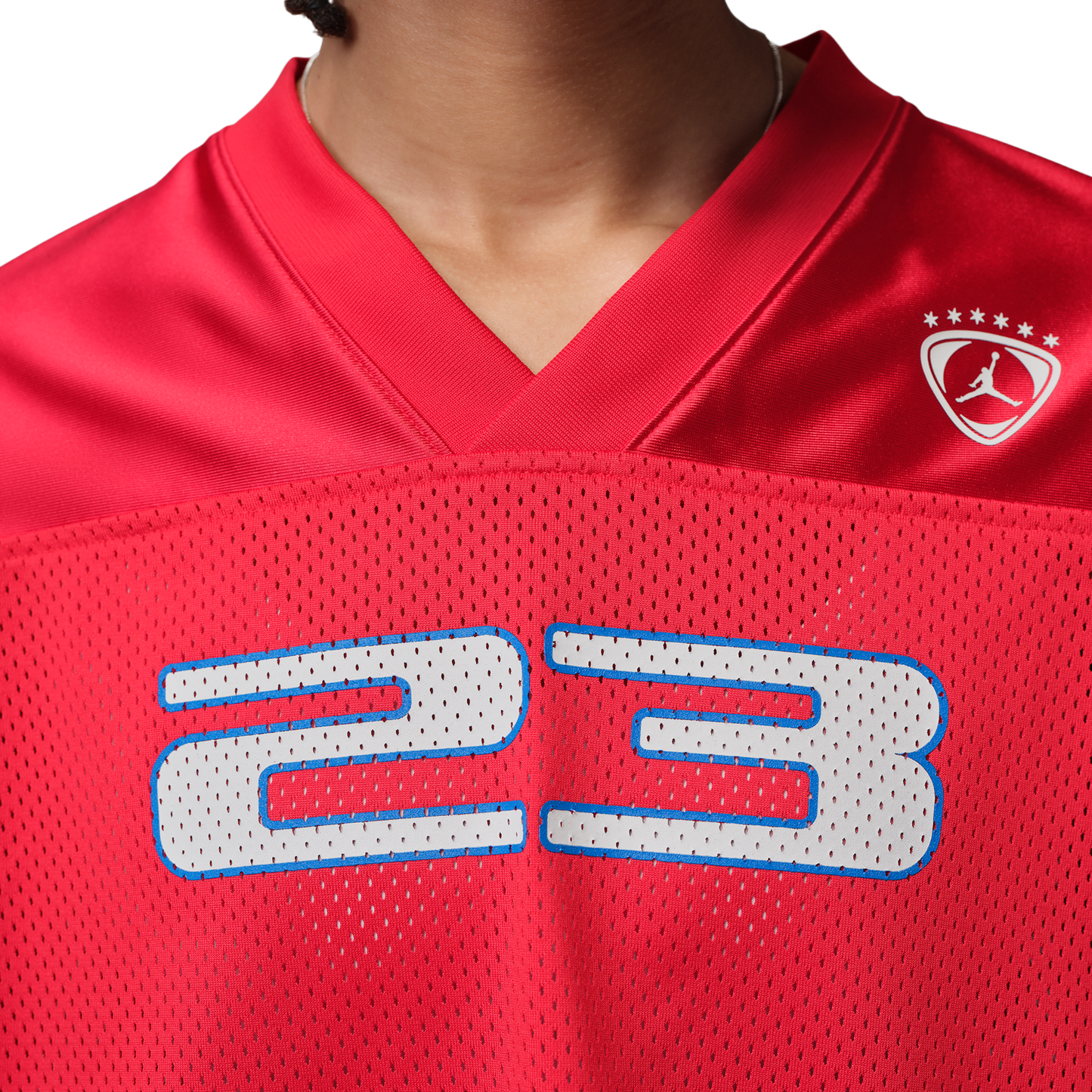 Jordan Brooklyn Short Sleeve FC Jersey T-Shirt - Women's - University Red