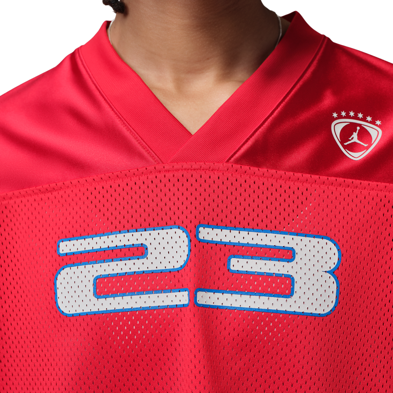 Jordan Brooklyn Short Sleeve FC Jersey T-Shirt - Women's - University Red