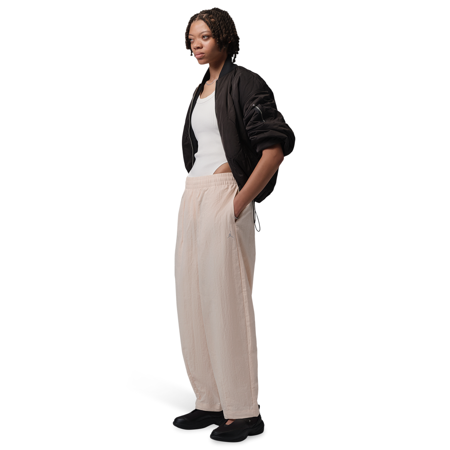Jordan Brooklyn Woven Pants - Women's - Pearl White