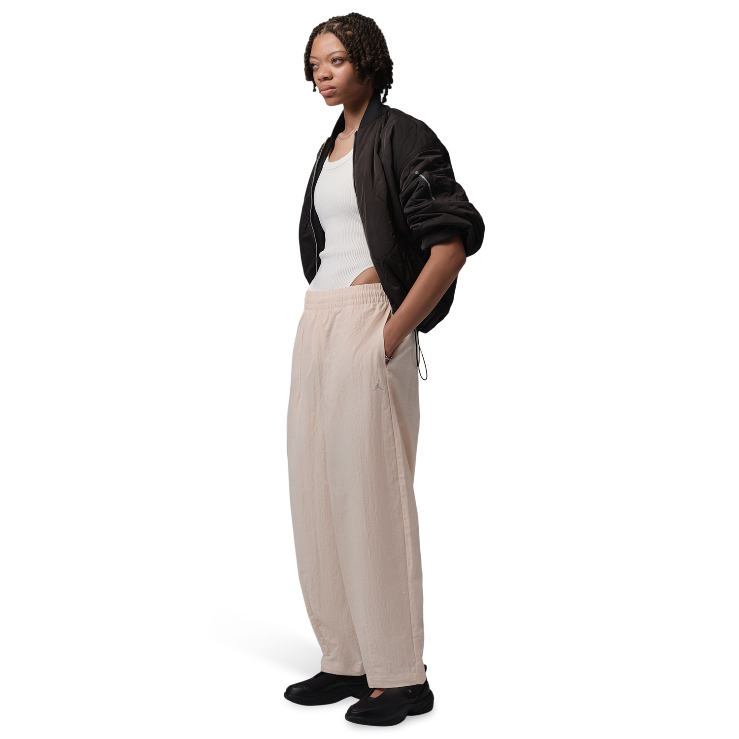 Jordan Brooklyn Woven Pants - Women's - Pearl White