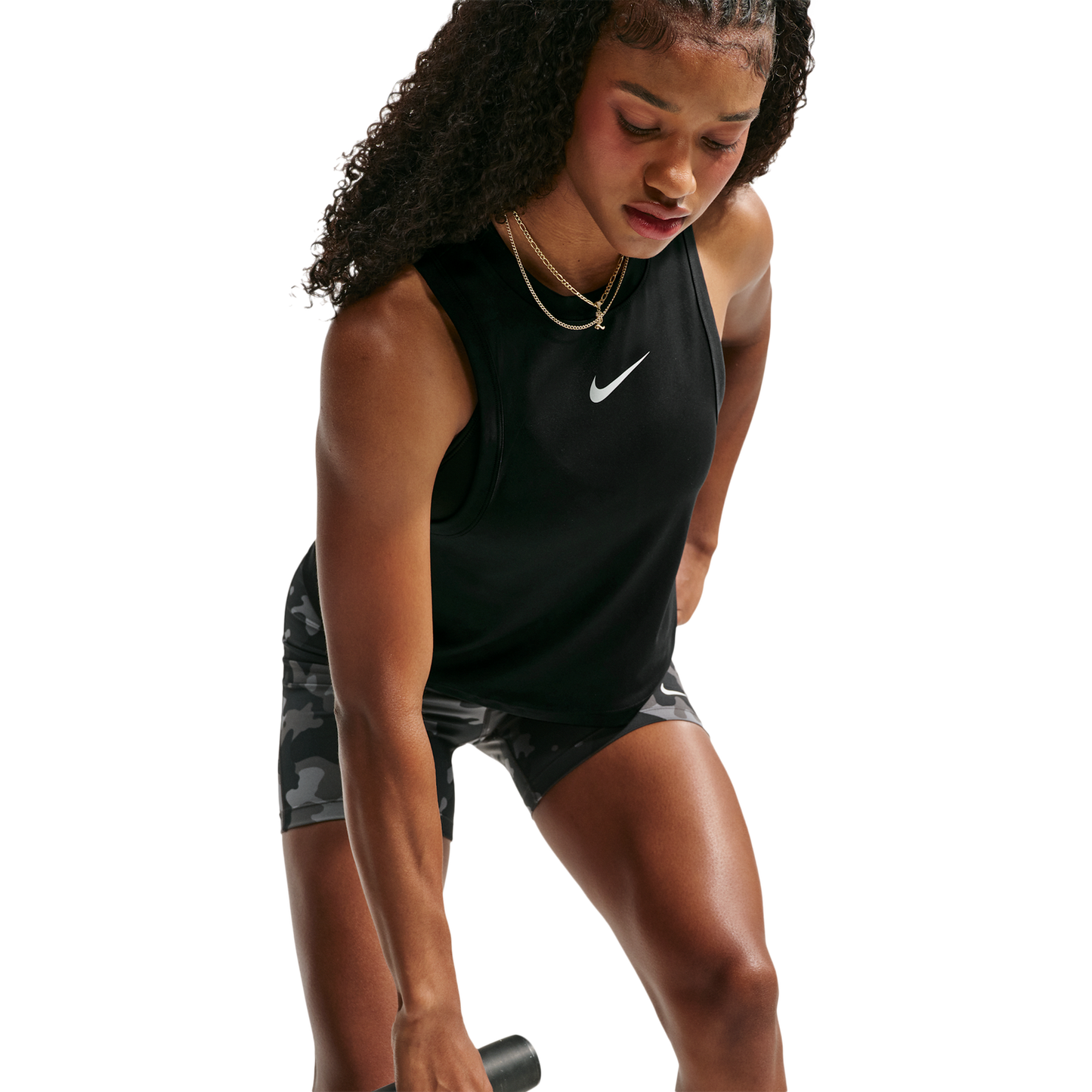 Nike Pro Dri-FIT Tank TT Gradient - Women's - Black/White