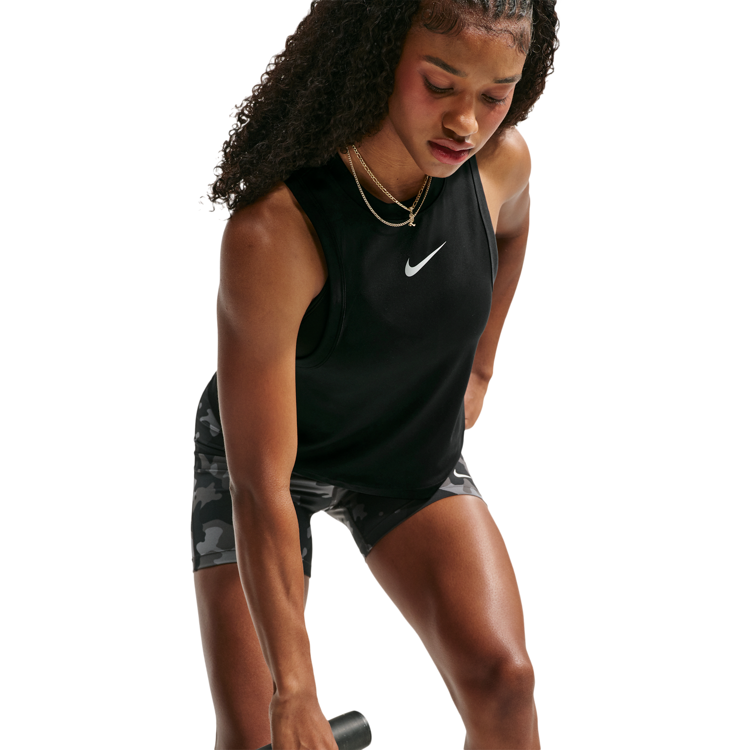Nike Pro Dri-FIT Tank TT Gradient - Women's - Black/White