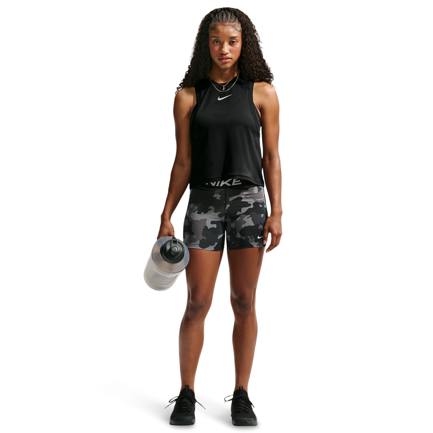 Nike Pro Dri-FIT Tank TT Gradient - Women's - Black/White