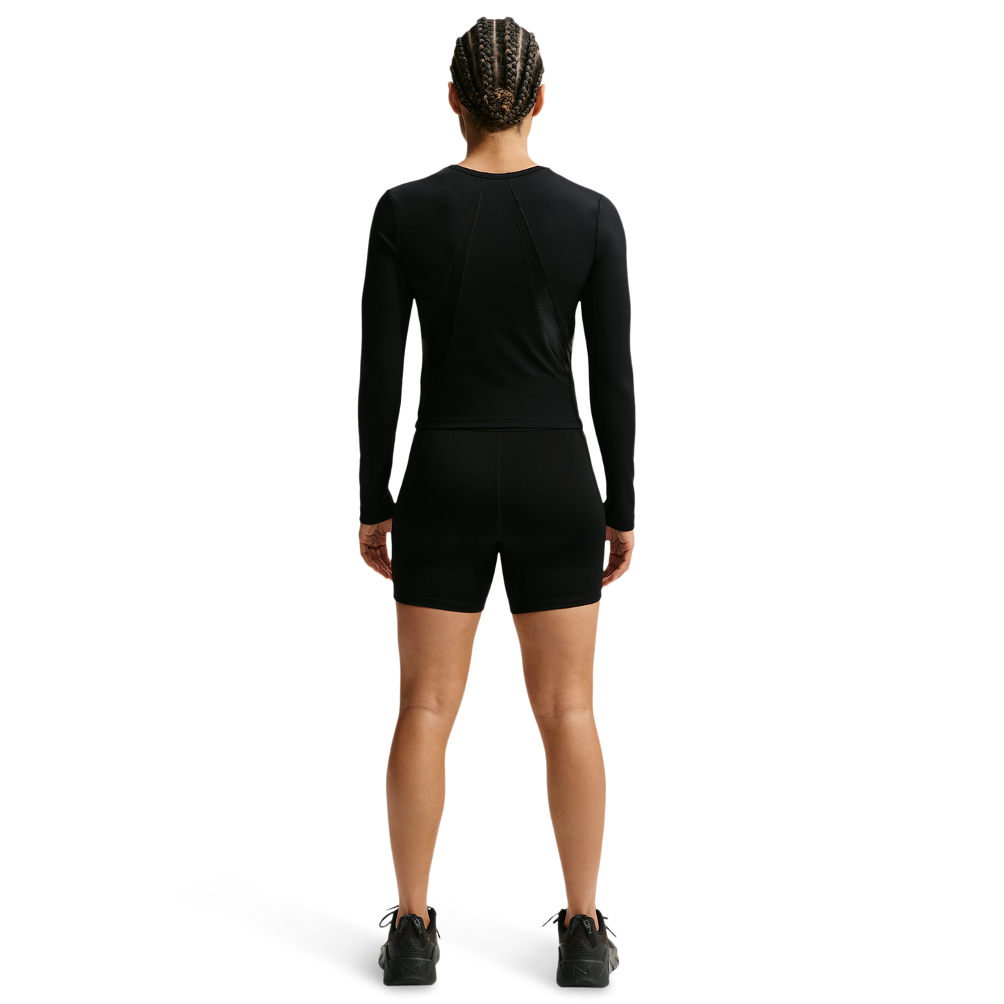 Nike Pro Sculpt LS Top - Women's - Black/Black
