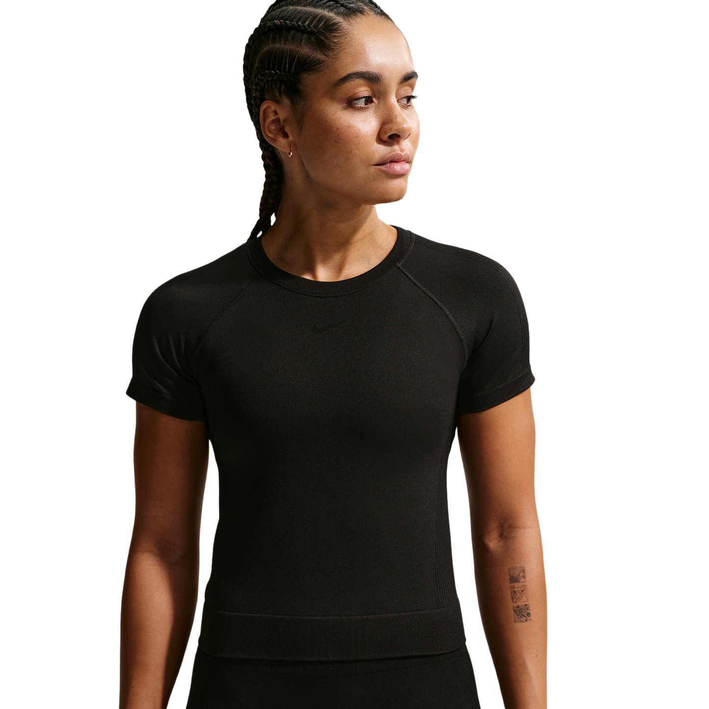 Nike Pro Dri-FIT Seamless SS Top - Women's - Black