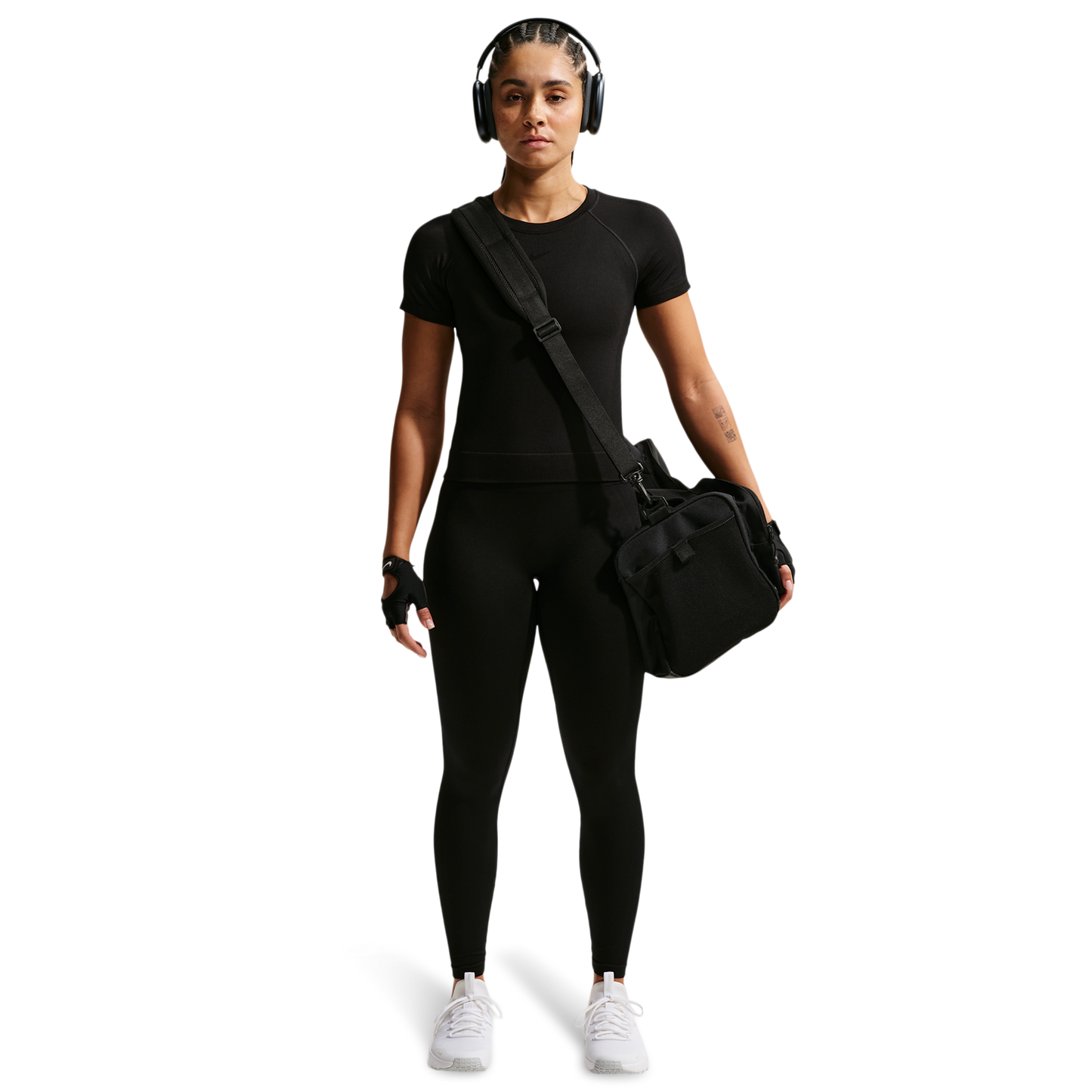 Nike Pro Dri-FIT Seamless SS Top - Women's - Black