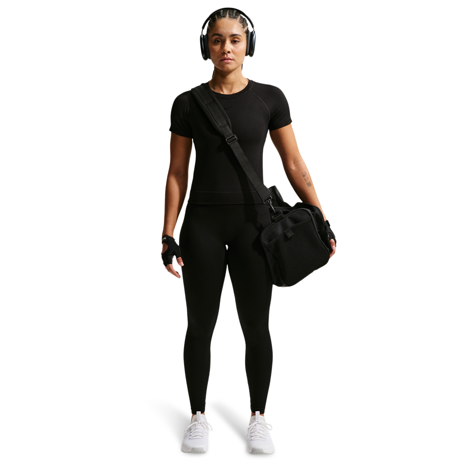 Nike Pro Dri-FIT Seamless SS Top - Women's - Black