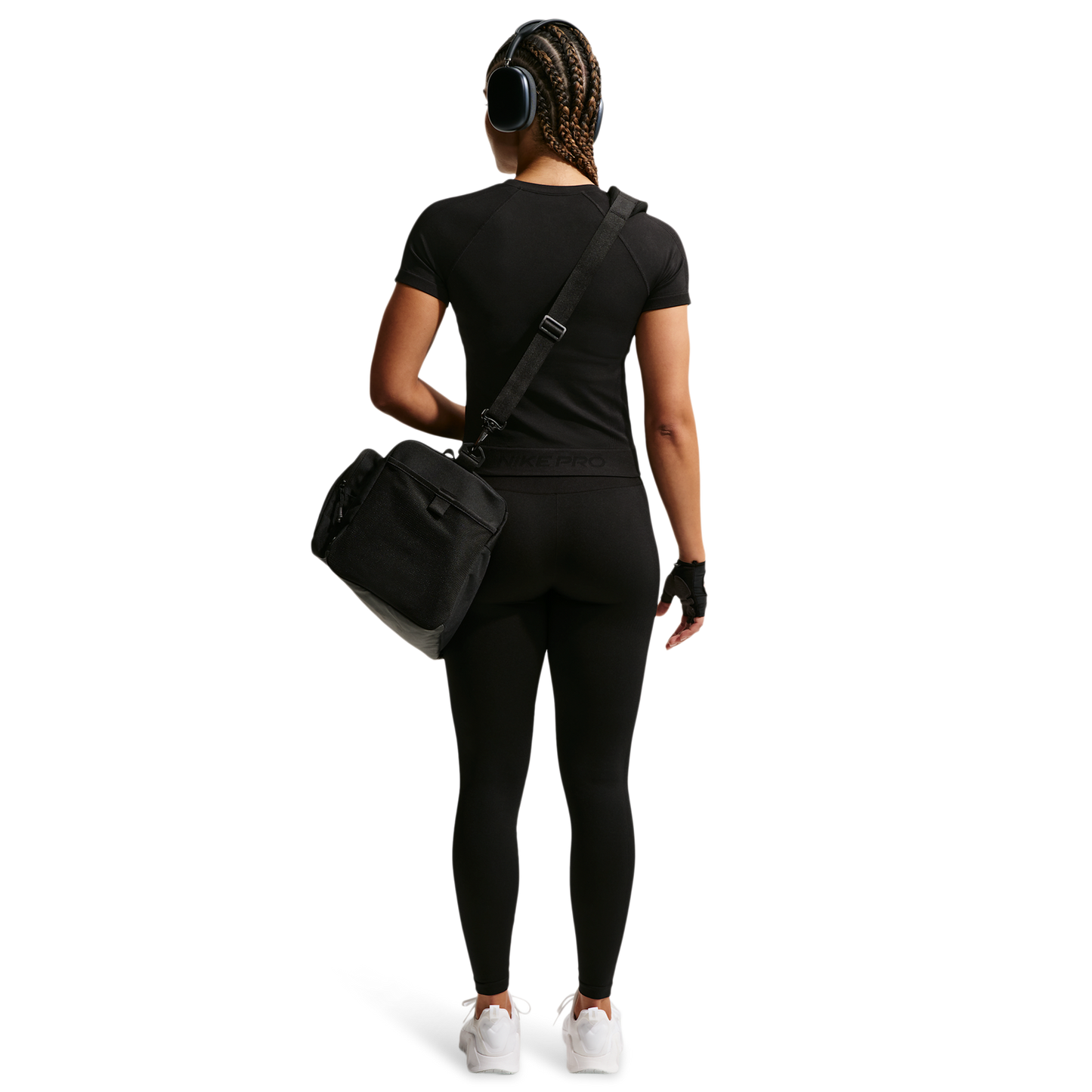 Nike Pro Dri-FIT Seamless SS Top - Women's - Black