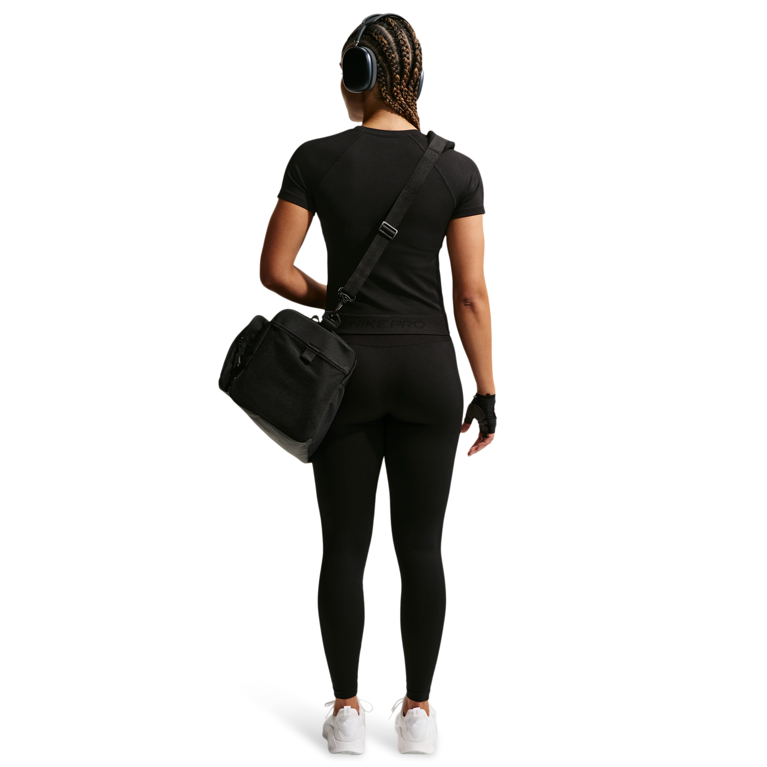 Nike Pro Dri-FIT Seamless SS Top - Women's - Black