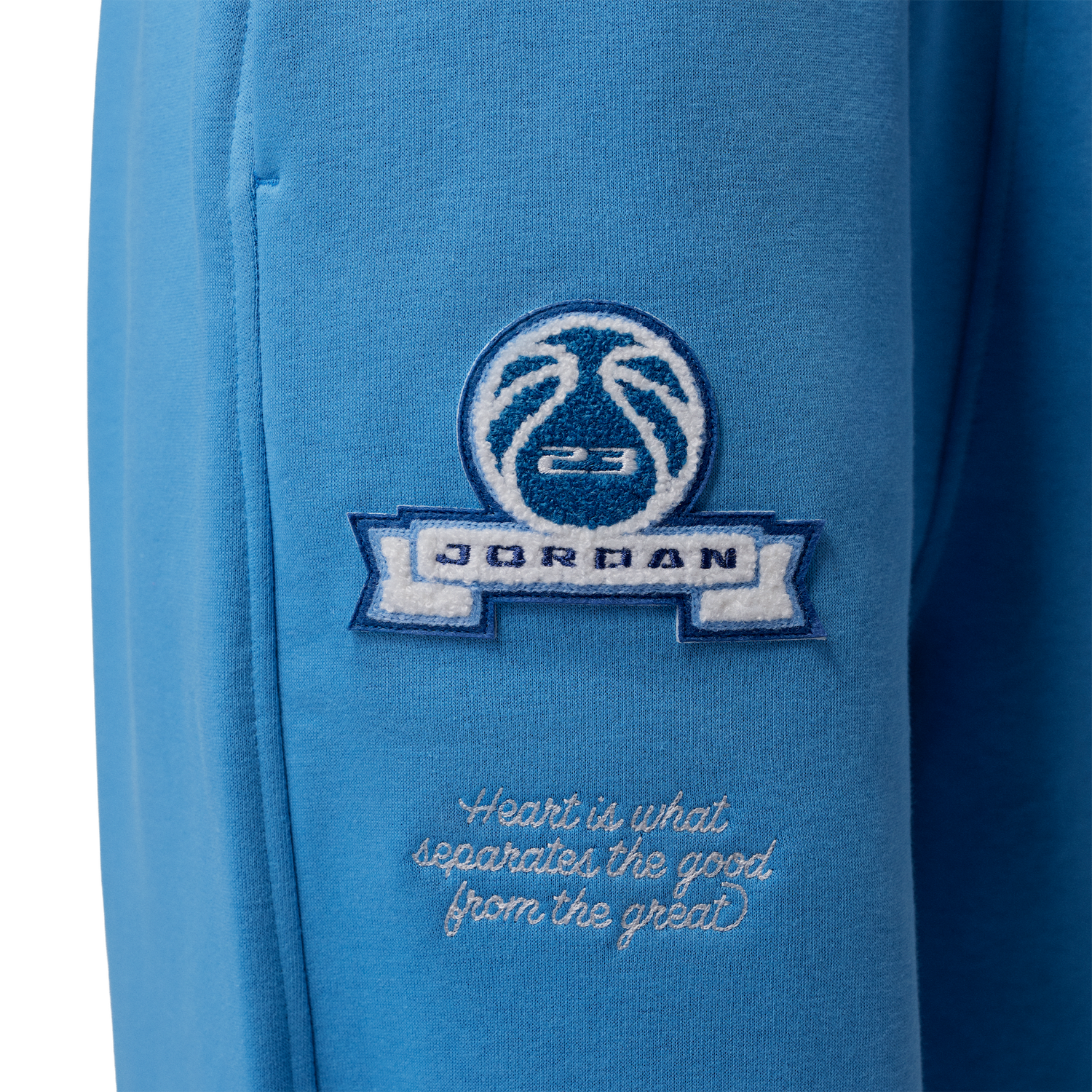 Jordan Brooklyn Fleece FT WL Pant GFX - Women's - Sail/Blue Beyond
