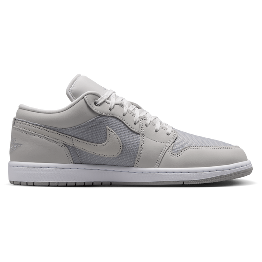 Jordan Air Jordan 1 Low SE - Men's - Off White/Light Smoke Grey/Soft Pearl