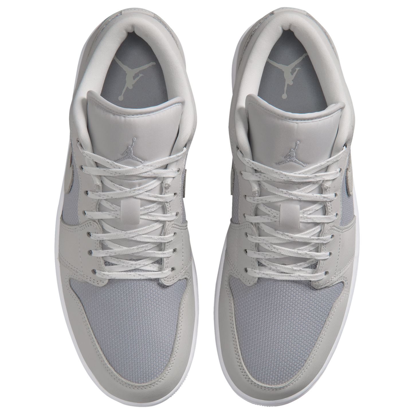 Jordan Air Jordan 1 Low SE - Men's - Off White/Light Smoke Grey/Soft Pearl