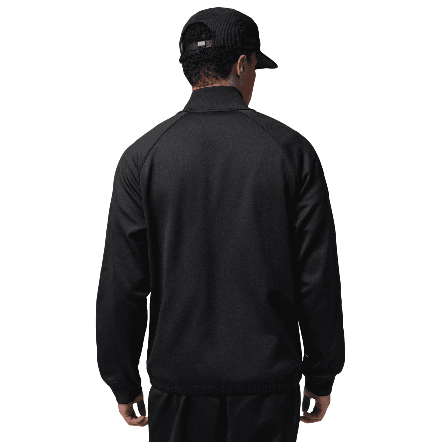 Jordan Brooklyn Tricot Track Suit Jacket - Men's - Black/White