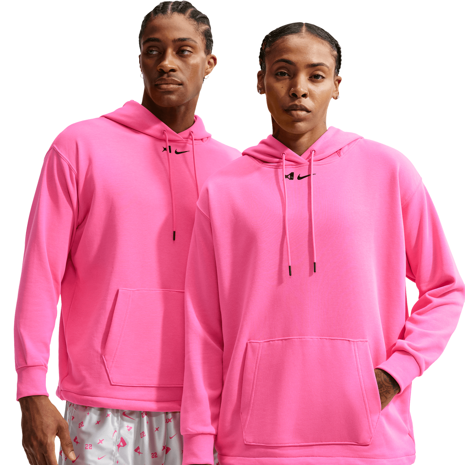 Nike A'Ja Signature Hoodie - Women's - Hyper Pink/Hyper Pink