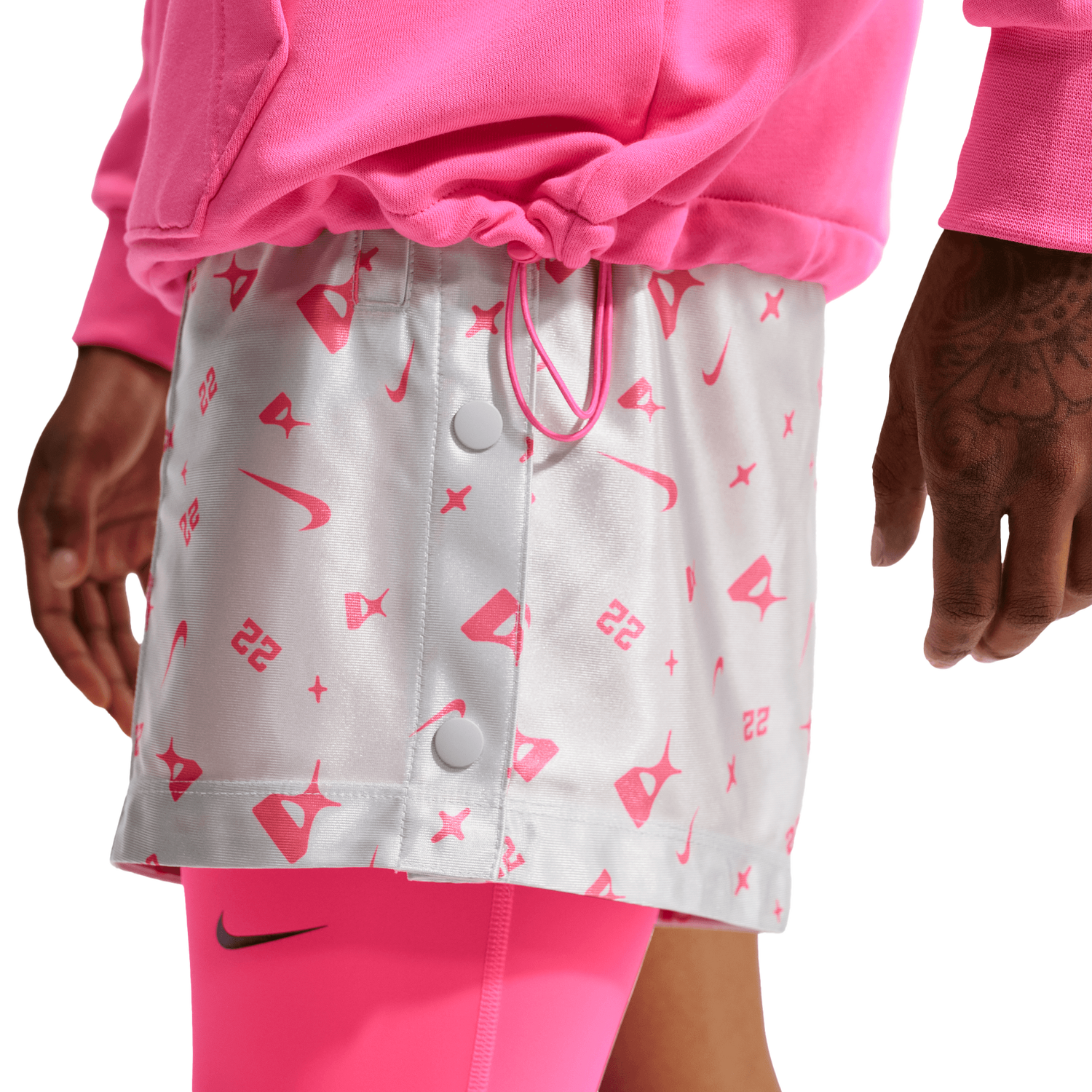 Nike A'Ja Signature Hoodie - Women's - Hyper Pink/Hyper Pink