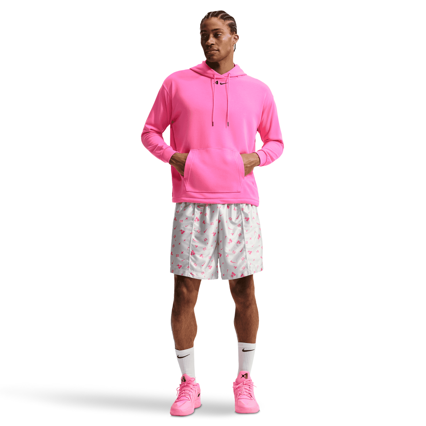 Nike A'Ja Signature Hoodie - Women's - Hyper Pink/Hyper Pink