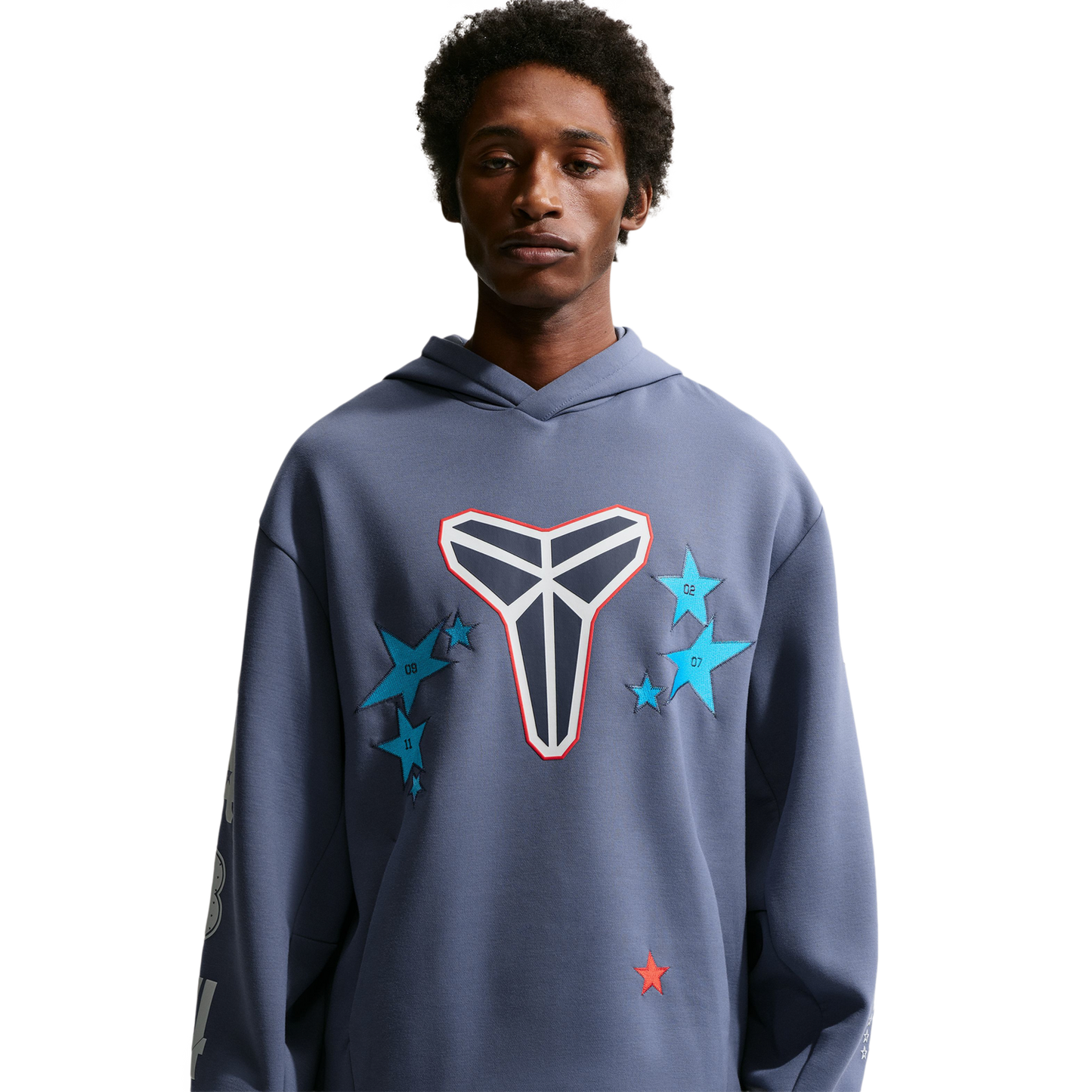 Nike Kobe All Star Weekend Fleece Pullover Hoodie - Men's - Diffused Blue/Pure Platinum/Thunder Blue
