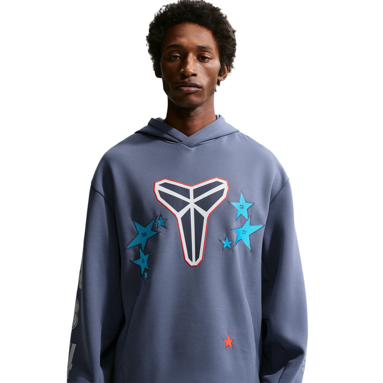 Nike Kobe All Star Weekend Fleece Pullover Hoodie - Men's - Diffused Blue/Pure Platinum/Thunder Blue