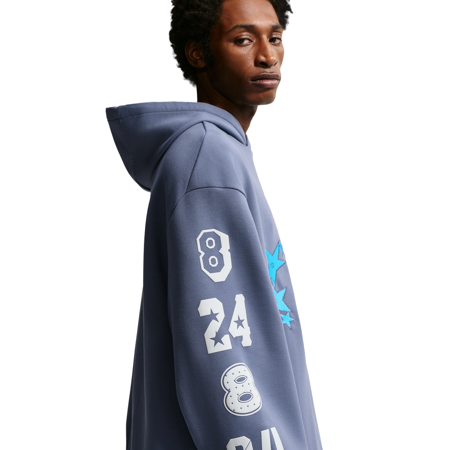 Nike Kobe All Star Weekend Fleece Pullover Hoodie - Men's - Diffused Blue/Pure Platinum/Thunder Blue