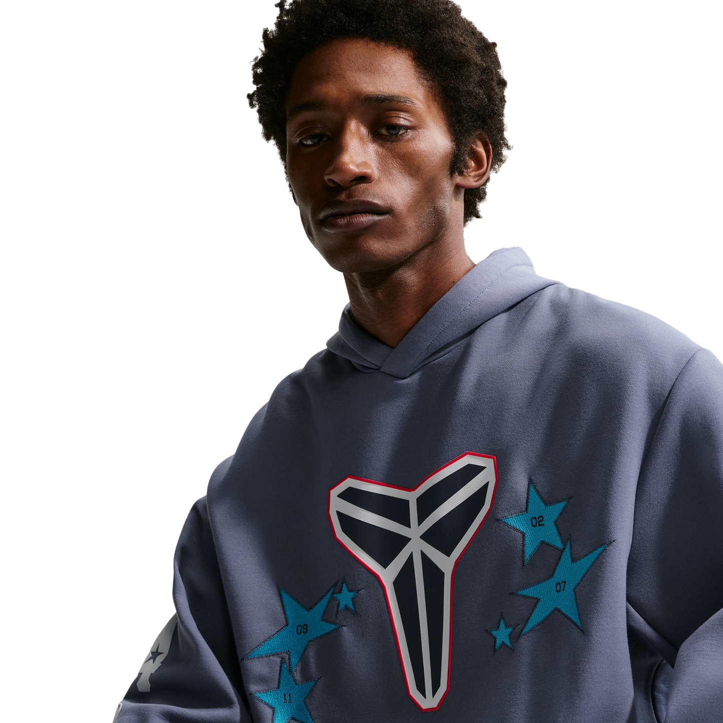 Nike Kobe All Star Weekend Fleece Pullover Hoodie - Men's - Diffused Blue/Pure Platinum/Thunder Blue