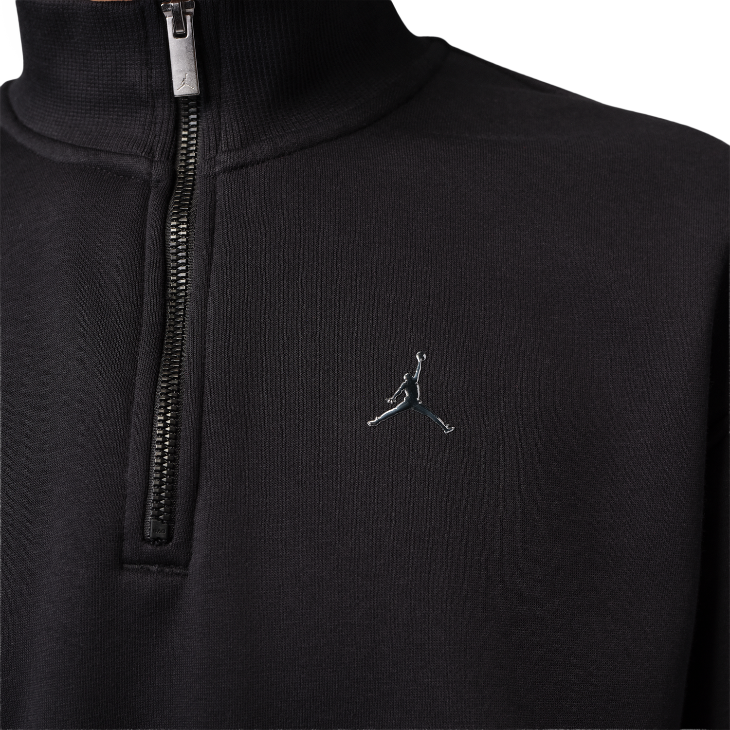 Jordan Brooklyn Fleece Md Crop Qz BB - Women's - Black
