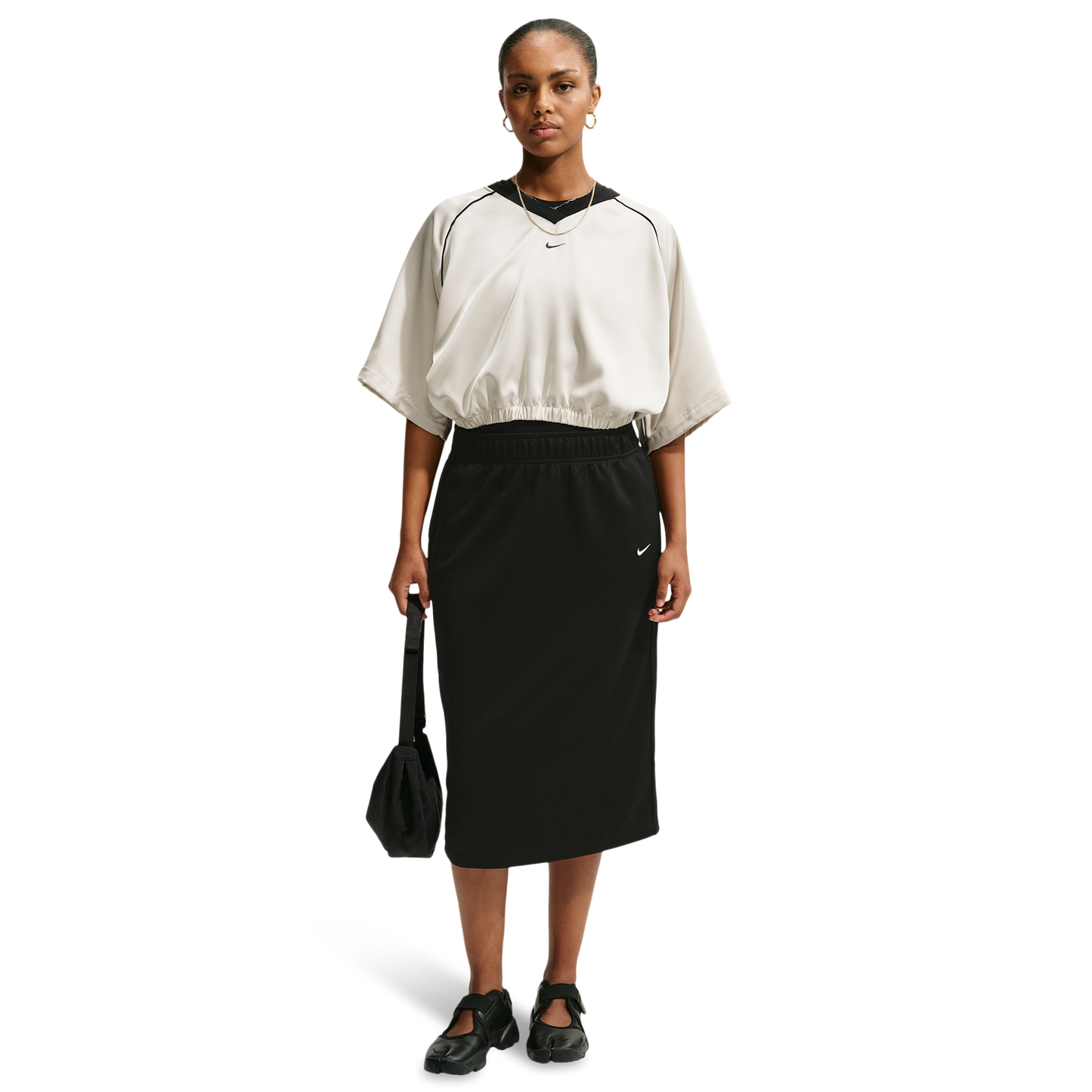 Nike Track Skirt - Women's - Sail/Black/Black
