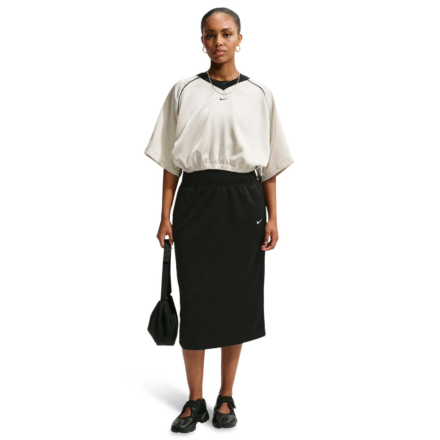 Nike Track Skirt - Women's - Sail/Black/Black