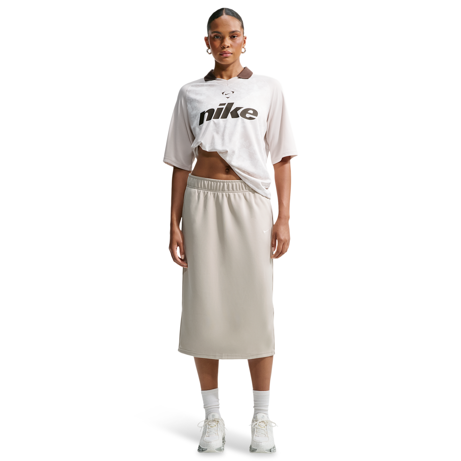 Nike Track Skirt - Women's - Cream Ii/Sail/Sail
