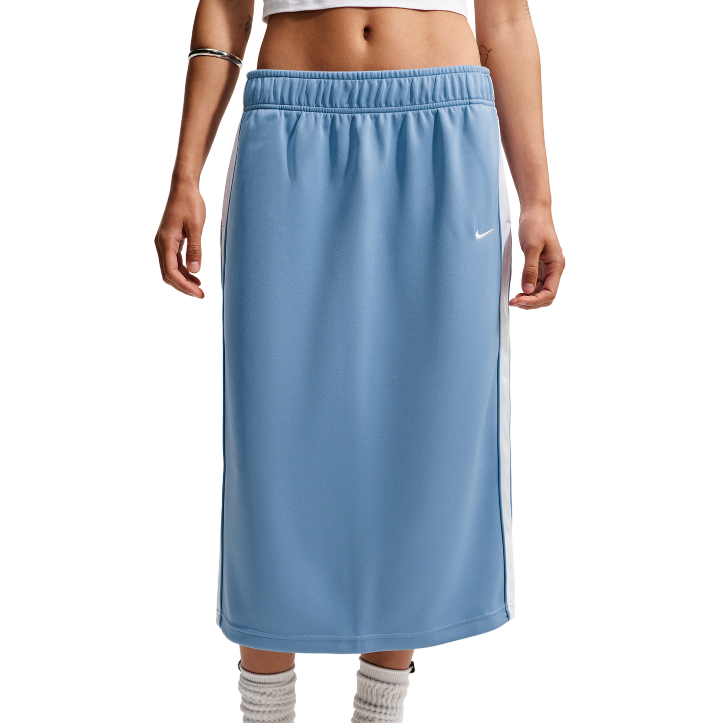 Nike Track Skirt - Women's - White/Work Blue/Sail