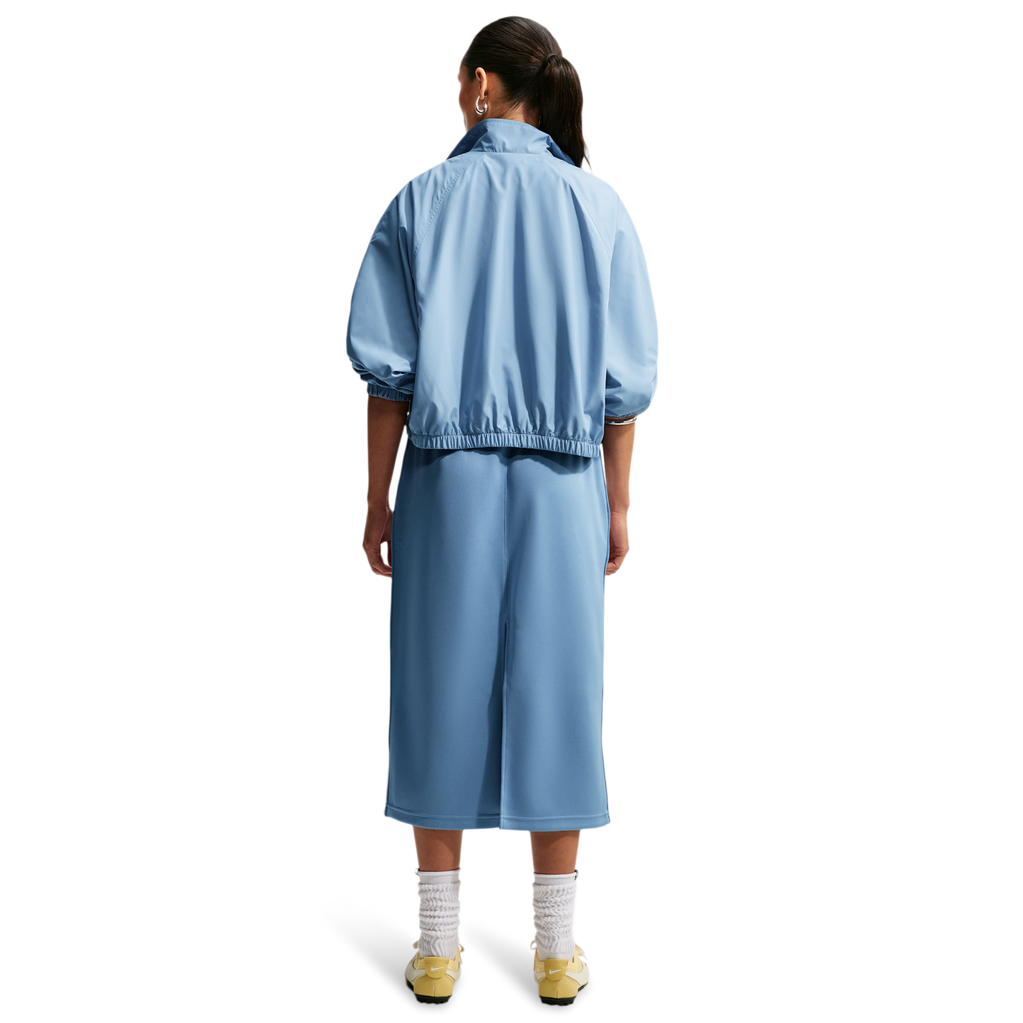 Nike Track Skirt - Women's - White/Work Blue/Sail