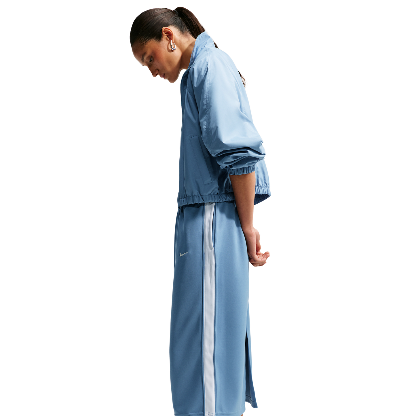 Nike Track Skirt - Women's - White/Work Blue/Sail