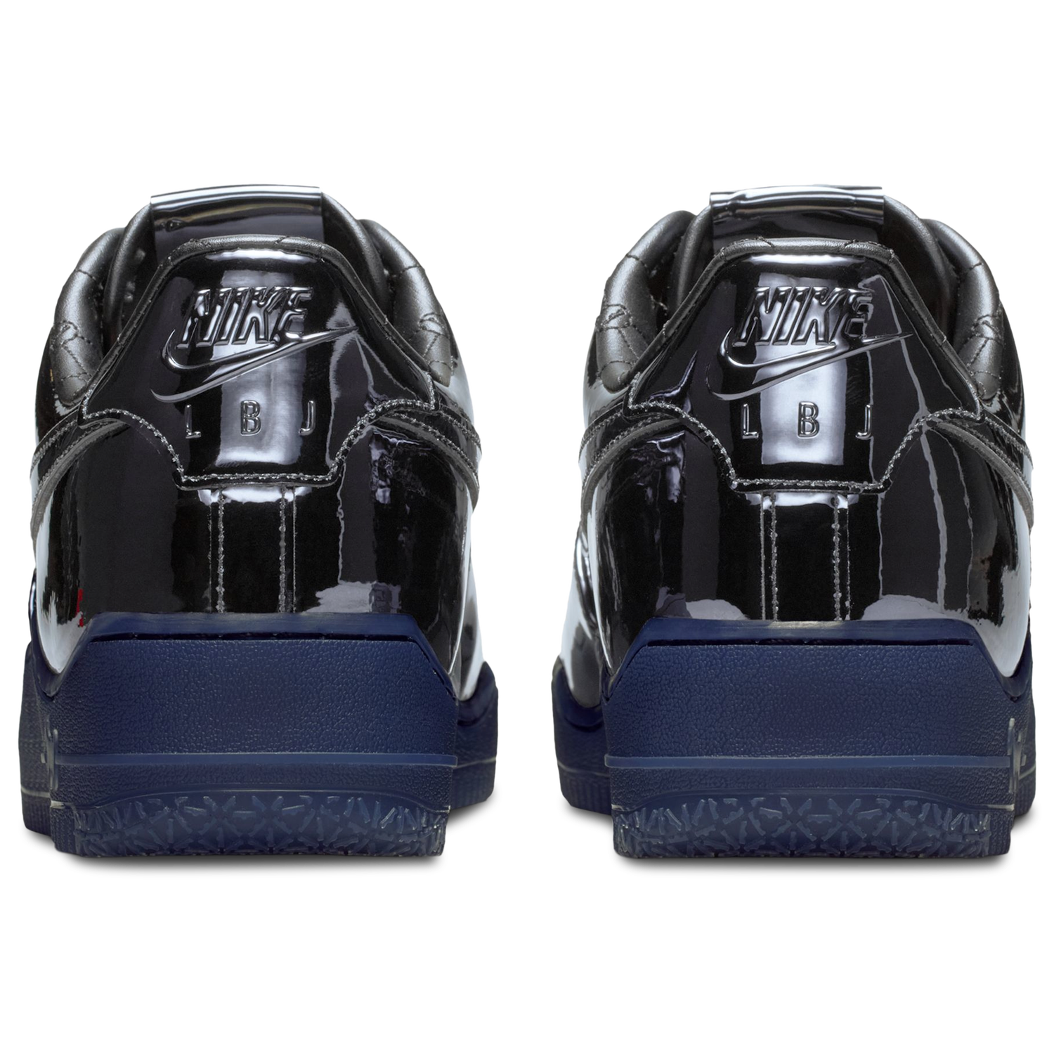 Nike Air Force 1 Low '07 - Men's - Black/Black/Gold