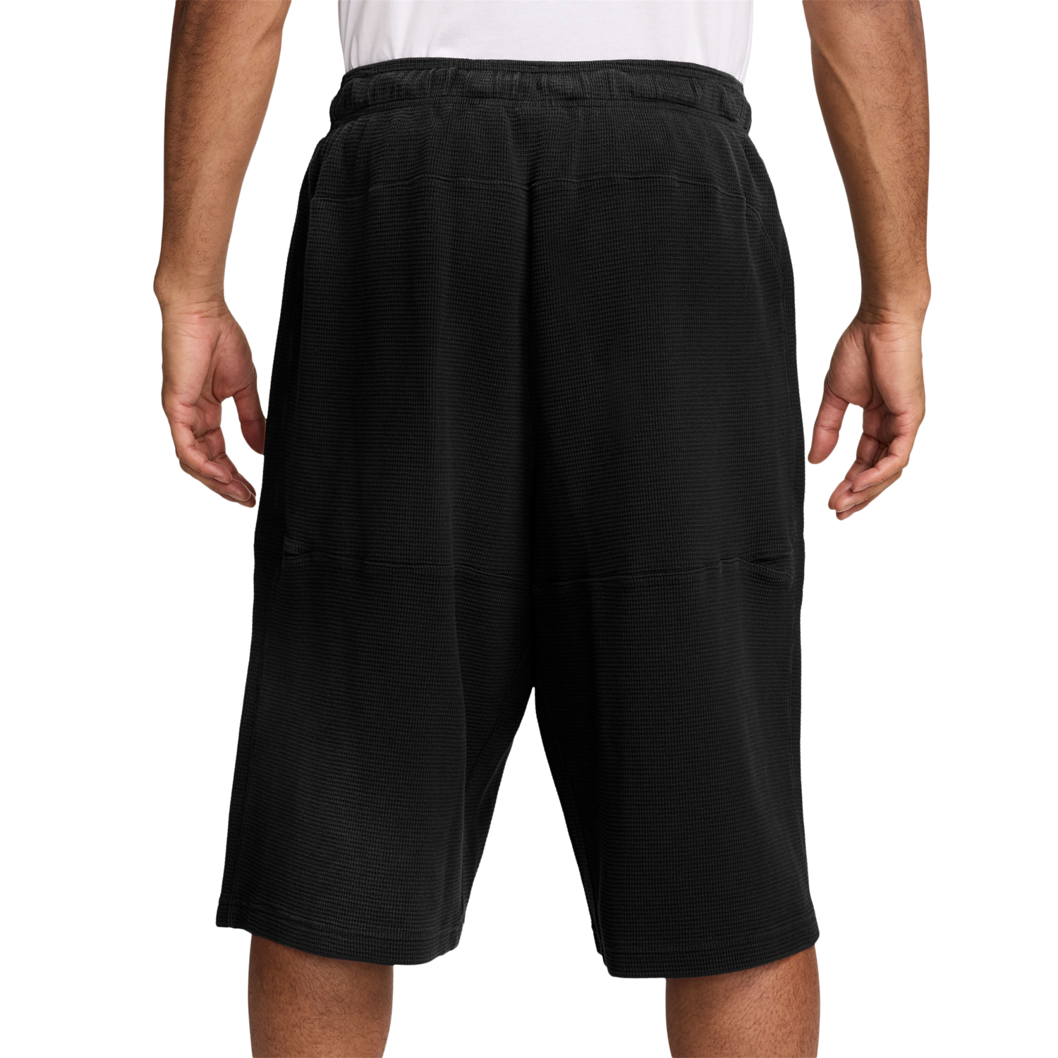 Nike Ja 14in Shorts Waffles - Men's - White/Black