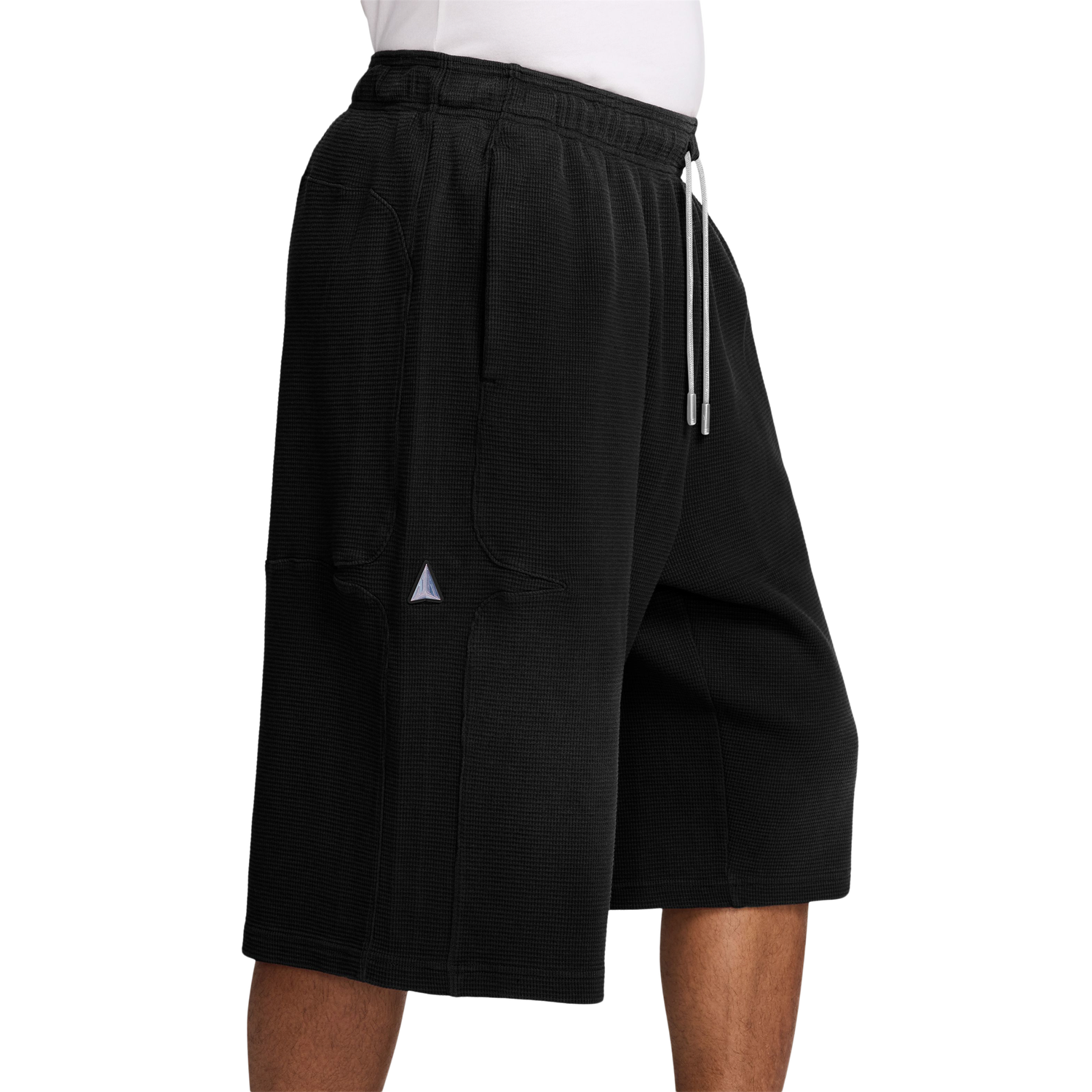 Nike Ja 14in Shorts Waffles - Men's - White/Black