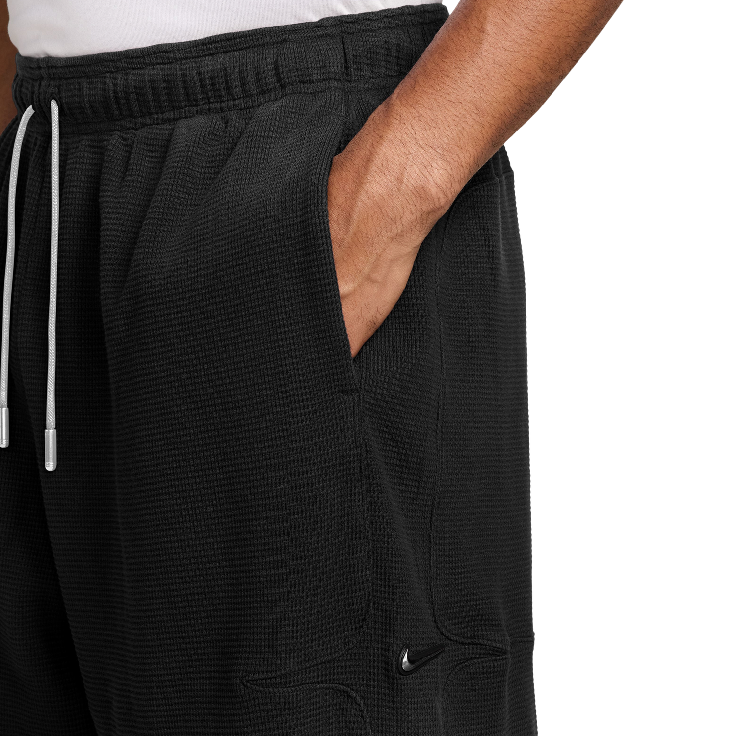 Nike Ja 14in Shorts Waffles - Men's - White/Black