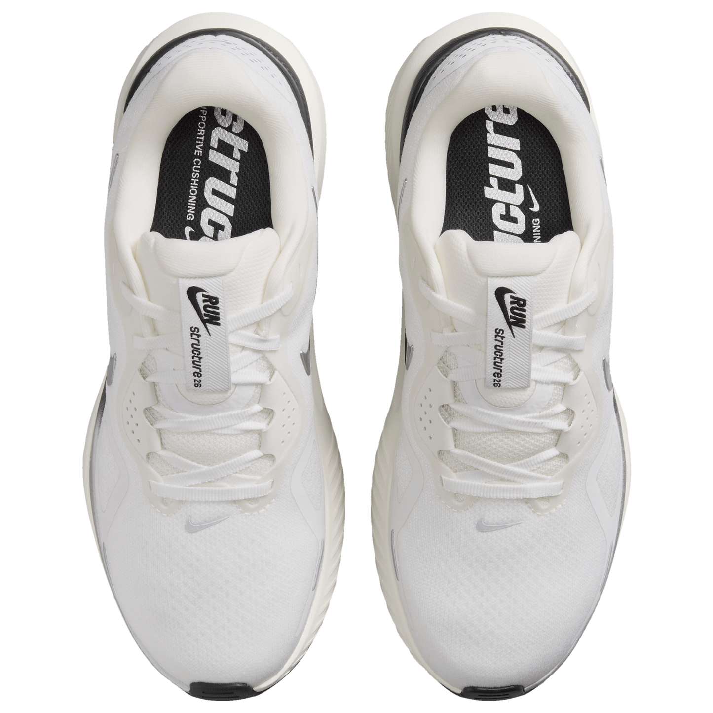 Nike Structure 26 ESS - Women's - Mtlc Silver/Summit White/Anthracite