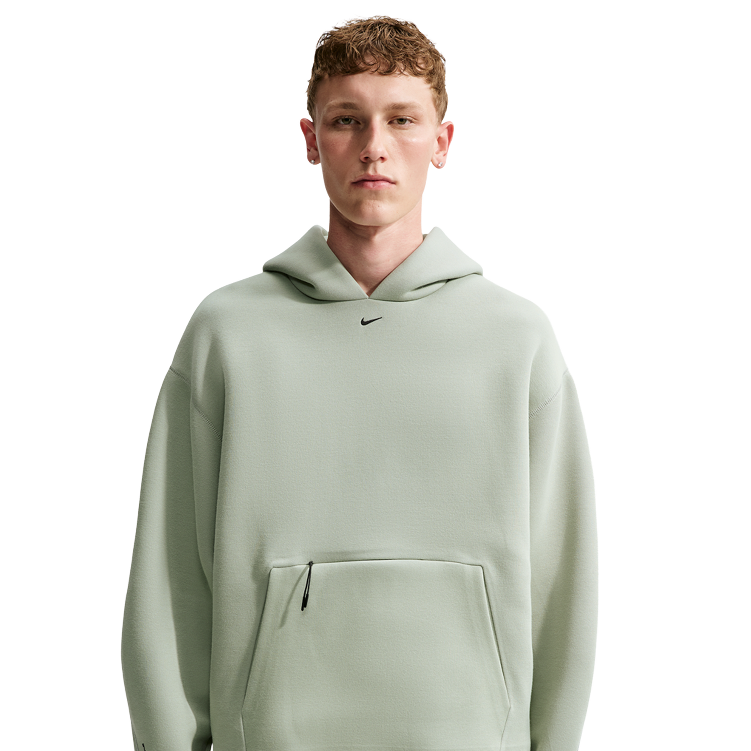 Nike Tech Ergo Pullover Hoodie - Men's - Black/Jade Horizon