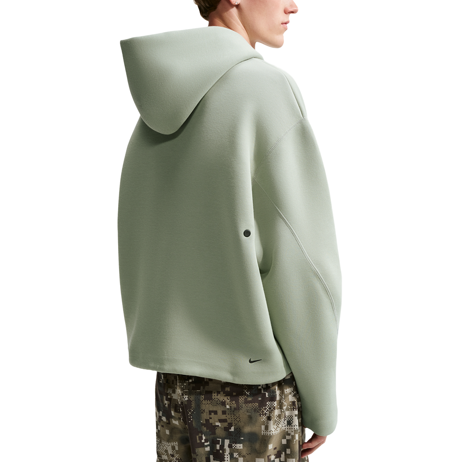 Nike Tech Ergo Pullover Hoodie - Men's - Black/Jade Horizon