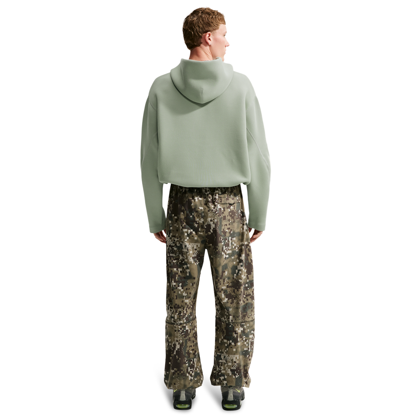 Nike Tech Ergo Pullover Hoodie - Men's - Black/Jade Horizon