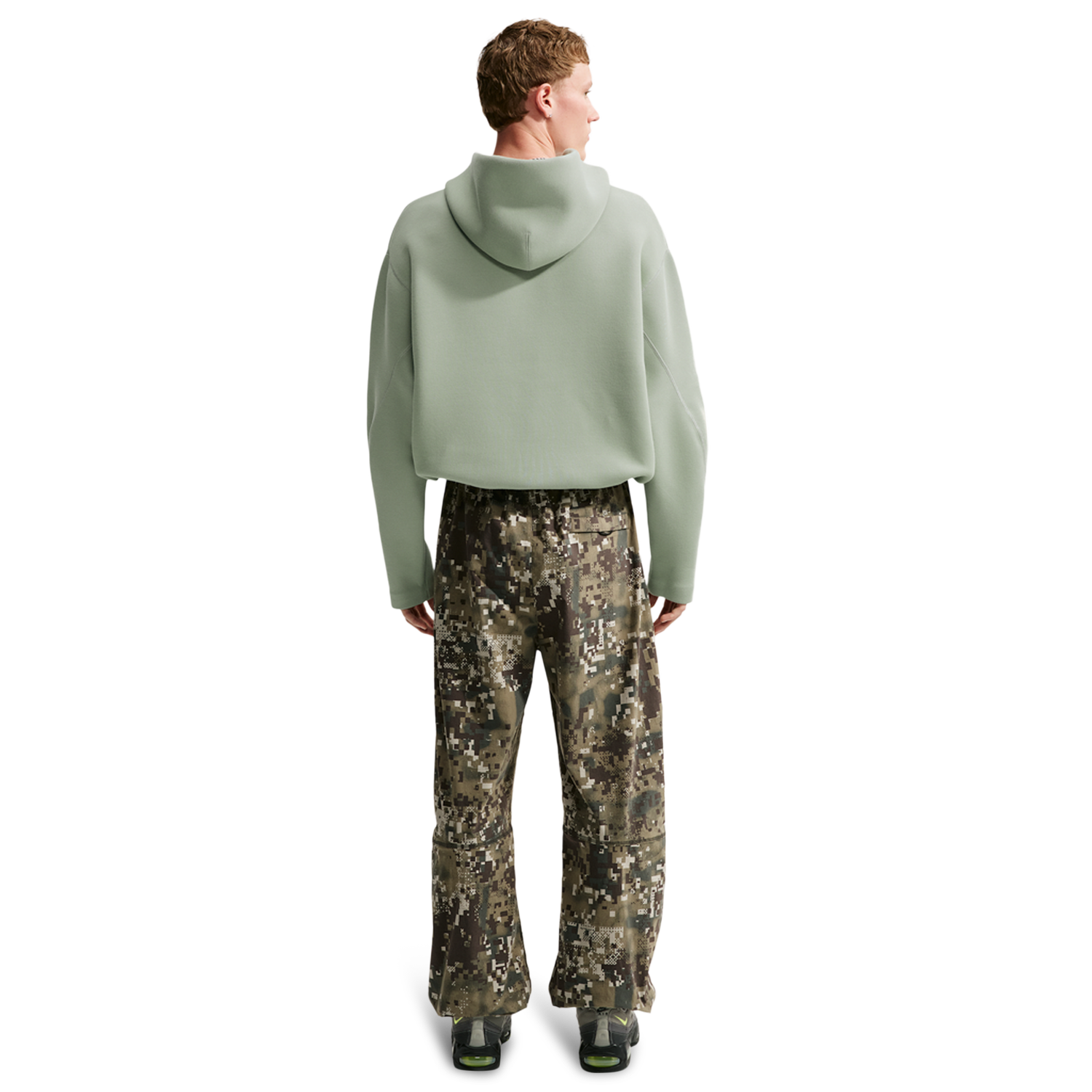 Nike Tech Ergo Pullover Hoodie - Men's - Black/Jade Horizon