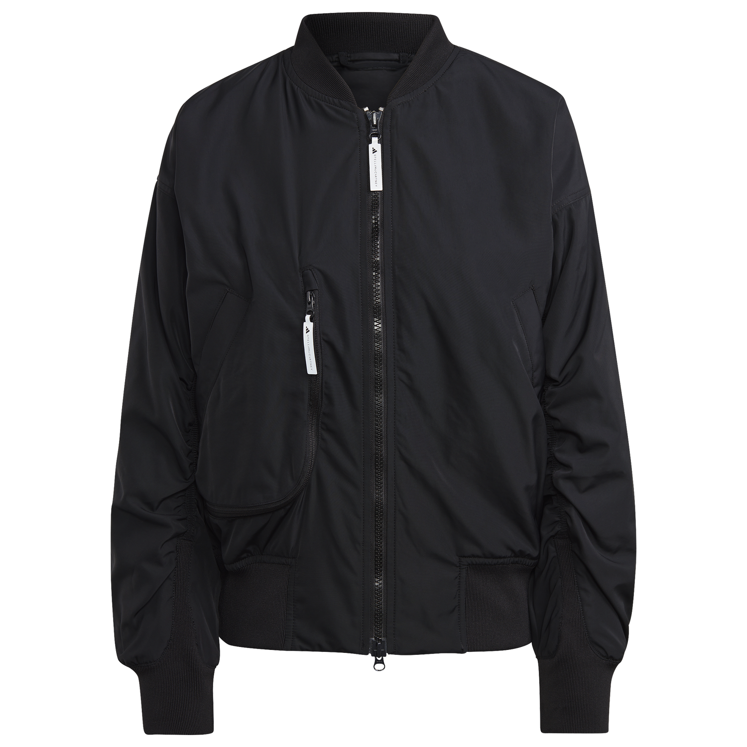 adidas Stella McCartney Sportswear Woven Bomber Jacket  - Women's - Black