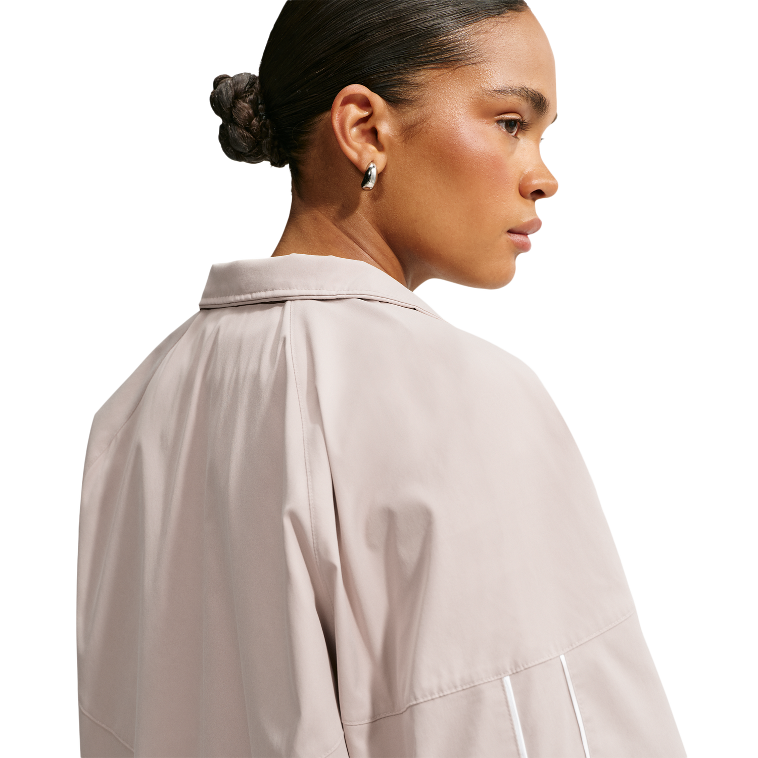 Nike Essential OS Track Jacket - Women's - Cream Ii/White/White