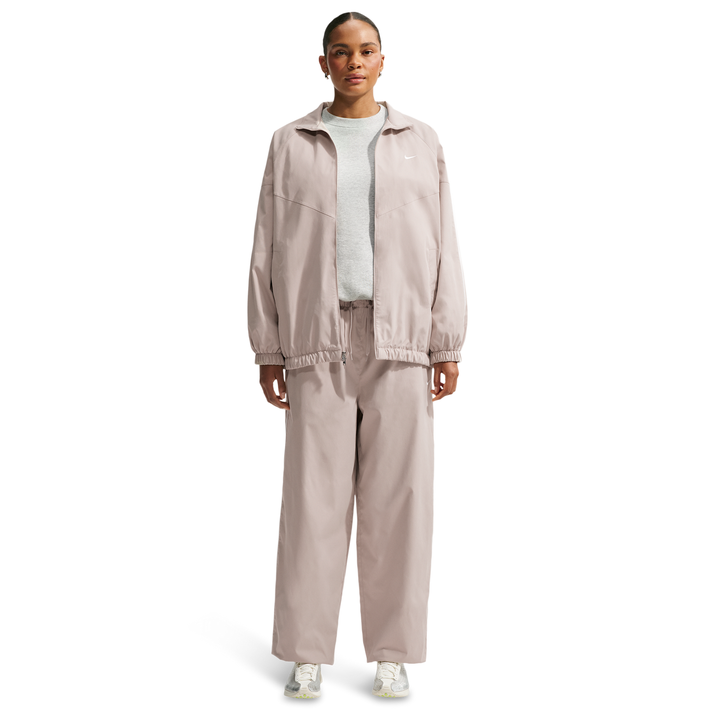 Nike Essential OS Track Jacket - Women's - Cream Ii/White/White