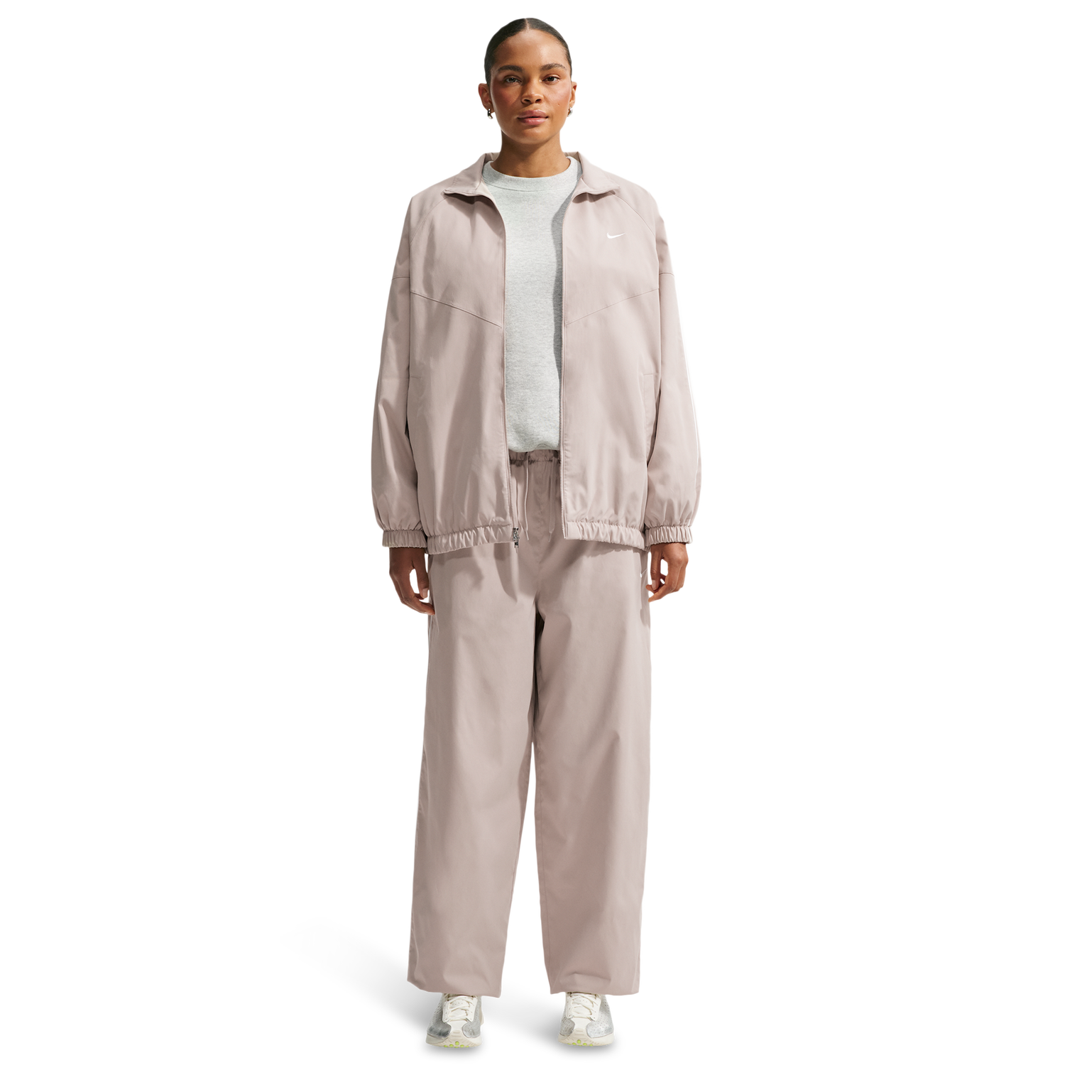Nike Essential OS Track Jacket - Women's - Cream Ii/White/White
